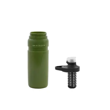 Katadyn BeFree AC Bottle 0.7L Green Hollow Fiber ve Aktif Karbon Filtreli 0,7 L Hafif Su Arıtma Şişesi