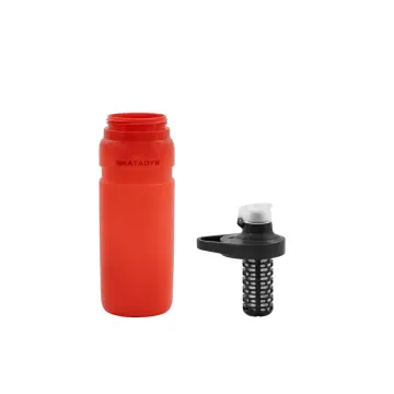 Katadyn BeFree AC Bottle 0.7L Red Hollow Fiber ve Aktif Karbon Filtreli 0,7 L Hafif Su Arıtma Şişesi