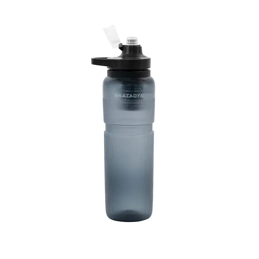 Katadyn BeFree AC Bottle 0.9L Smoke Hollow Fiber ve Aktif Karbon Filtreli 0,9 L Hafif Su Arıtma Şişesi