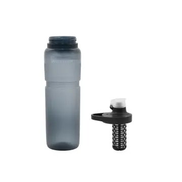 Katadyn BeFree AC Bottle 0.9L Smoke Hollow Fiber ve Aktif Karbon Filtreli 0,9 L Hafif Su Arıtma Şişesi