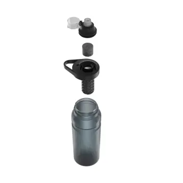 Katadyn BeFree AC Bottle 0.9L Smoke Hollow Fiber ve Aktif Karbon Filtreli 0,9 L Hafif Su Arıtma Şişesi