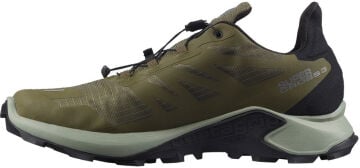 Salomon Supercross 3 Gore-Tex Erkek Outdoor Ayakkabı L41453900 Olive
