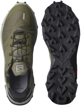 Salomon Supercross 3 Gore-Tex Erkek Outdoor Ayakkabı L41453900 Olive