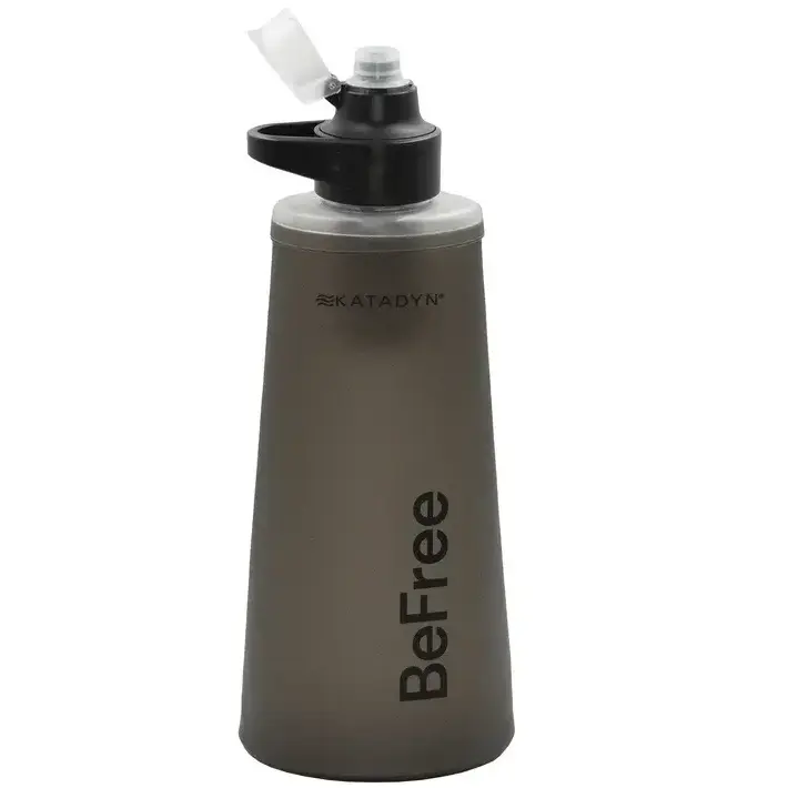 Katadyn BeFree AC Filter 1.0L Black Hollow Fiber ve Aktif Karbon Filtreli 1 L Ultralight Su Arıtma Sistemi