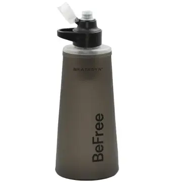 Katadyn BeFree AC Filter 1.0L Black Hollow Fiber ve Aktif Karbon Filtreli 1 L Ultralight Su Arıtma Sistemi