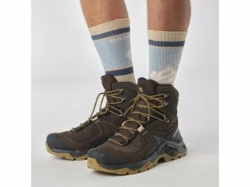 Salomon Quest 4 Gore-Tex Erkek Outdoor Bot Delicioso/Black/Dull Gold L47216100