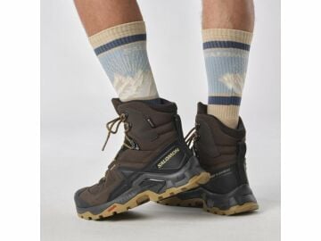 Salomon Quest 4 Gore-Tex Erkek Outdoor Bot Delicioso/Black/Dull Gold L47216100