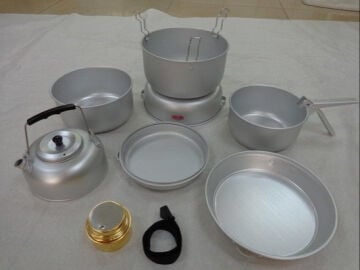 Square A1010k Alkol Ocağı (Kamp Yemek Seti)