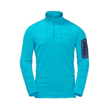 Dynamic Performans Merinowool Blue Erkek Half Zip Takım