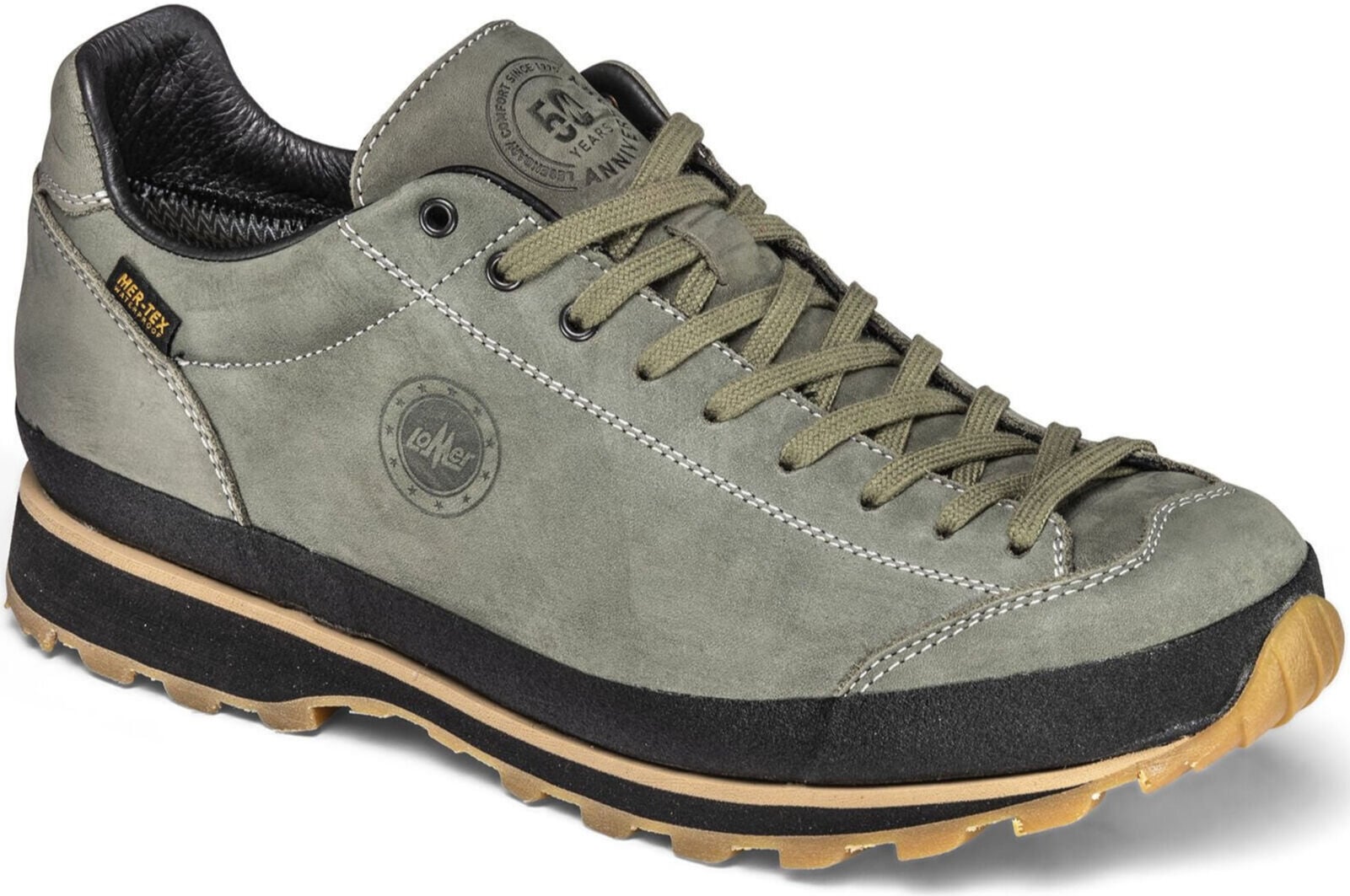Lomer Italy Bio Naturale MTX  50th Vibram Nubuk Deri Erkek Ayakkabı Cactus (50. Yıl Özel Seri)
