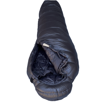 Bushlove Snag New -44C 800 Fill Kaz Tüyü Ultralight Uyku Tulumu Full Black