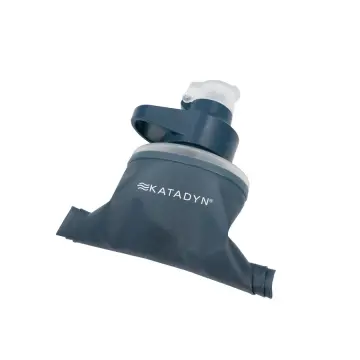Katadyn Switzerland BeFree Filter ActiveCarbon 1.0L Slate Blue Ultralight Katlanabilir Outdoor Koşu Afet  Su Filtresi Filtrasyon Sistemi