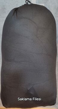 Bushlove Snag New -44C 800 Fill Kaz Tüyü Ultralight Uyku Tulumu Full Black