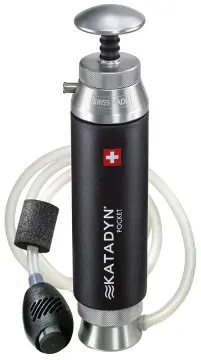 Katadyn Switzerland Pocket Water Filter Seramik Filtreli El Pompalı Outdoor Askeri Afet Su Filtresi Arıtma Sistemi