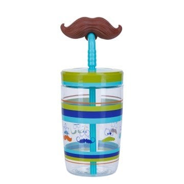 Contigo Bueno Funny Straw Lıps Çocuk Suluk 420 ml 2094993