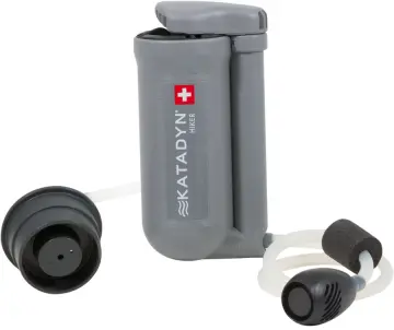 Katadyn Hiker Filter Dark Grey El Pompalı 750 L Kapasiteli Outdoor Su Arıtma Filtresi