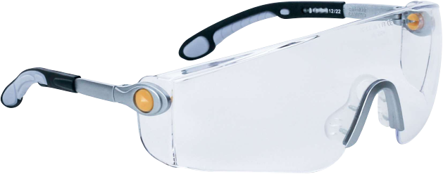 Deltaplus Lipari 2 Clear Yan Korumalı Ekstra Esnek Şeffaf Lensli Gözlük