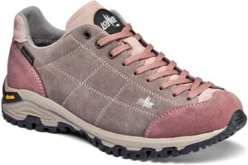 Lomer Italy Maipos Suede MTX Waterproof Vibram Süet Deri Kadın Ayakkabı Brownrose/Quarz