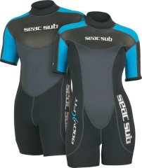 Seac Sub Shorty Body Fit Bayan 3 Mm