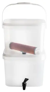 Katadyn Rapidyn DIY Filter Kit Seramik Filtreli Yerçekimli Acil Durum Su Arıtma Sistemi