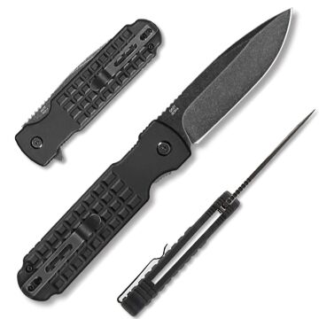 Ganzo G627 Katlanabilir Çakı Siyah - Standart