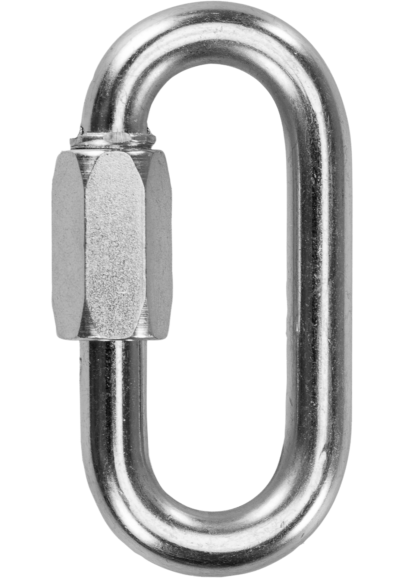 Skylotec Q-Link 10 H-320-10 Gümüş Screwgate Galvanizli Çelik Oval Quick Link EN 362 EN 12275 UIAA 121