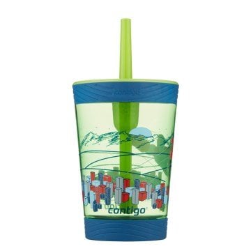 Contigo Spill Proof Sızdırmaz Pipetli Çocuk Su Matarası 420ml