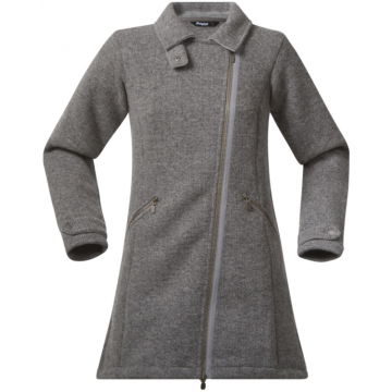 Bergans 5517 Isop Lady Bayan Teknik Yün Ceket Kaban Grey