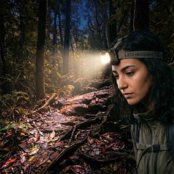 Headlight Usb Şarjlı 1800 Lümen Kafa Lambası