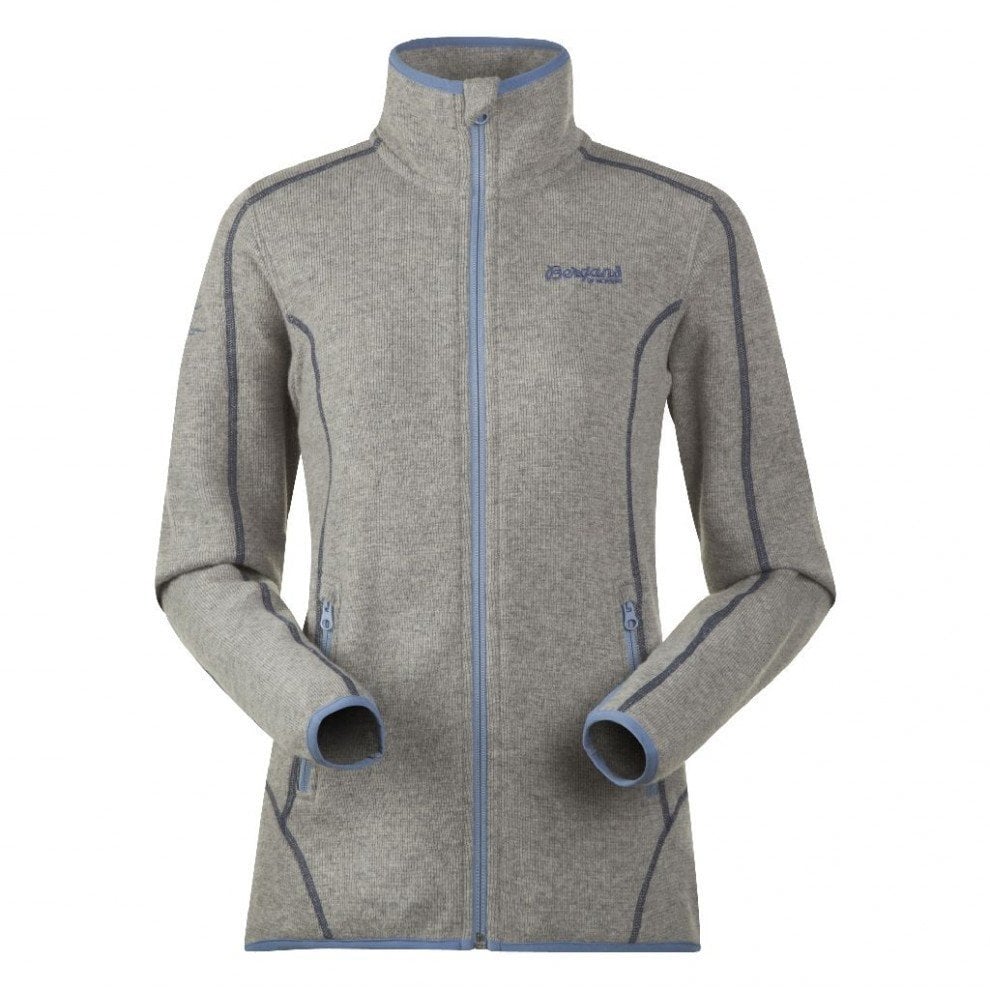 Bergans 1894 Einer Jkt Full Zip Kadın Yünlü Ceket Gri