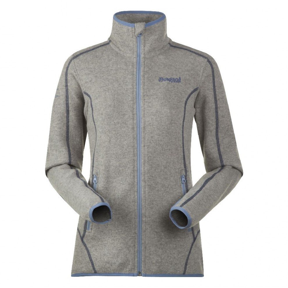 Bergans 1894 Einer Jkt Full Zip Kadın Yünlü Ceket Gri