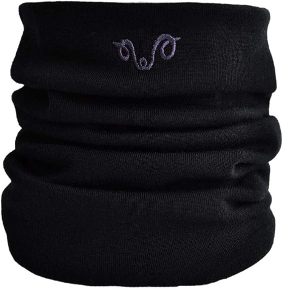 Woolona %100 Yün Siyah Boyunluk