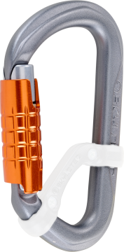 Skylotec D-ONE TG H-6100-820-TG Gri Turuncu Trilock Alüminyum D Karabina EN 362 EN 12275