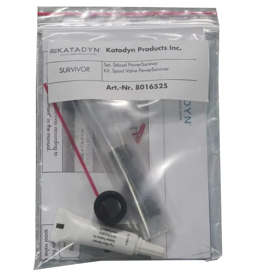 Katadyn Spool Valve Kit PowerSurvivor 40E, 80E ve 160 Uyumlu Orijinal Makara Valf Seti