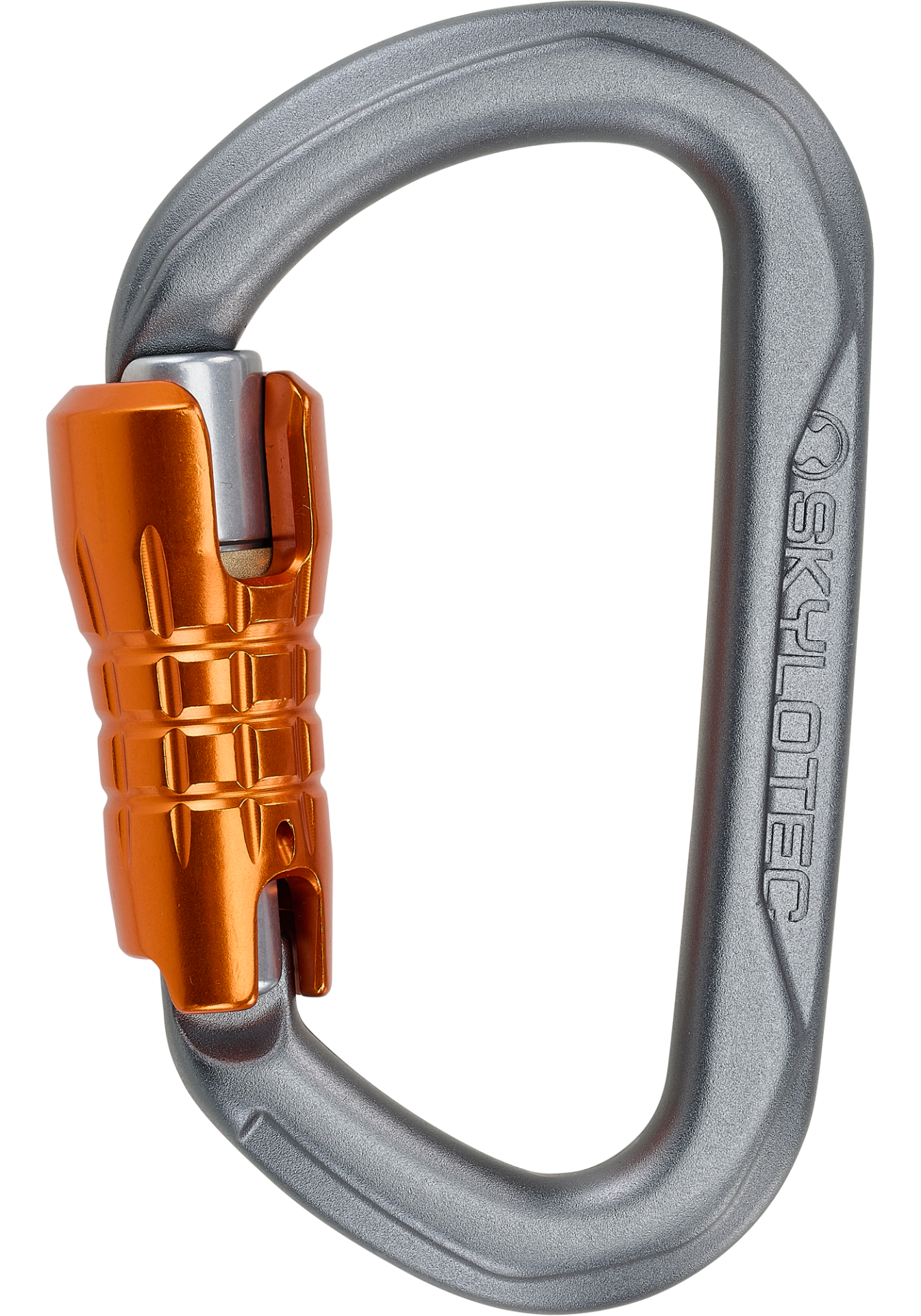 Skylotec D-ONE TG ANSI H-6101-820-TG Gri Turuncu Trilock Alüminyum D Karabina EN 362 EN 12275 ANSI