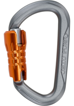 Skylotec D-ONE TG ANSI H-6101-820-TG Gri Turuncu Trilock Alüminyum D Karabina EN 362 EN 12275 ANSI