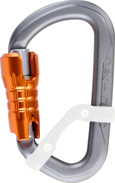 Skylotec D-ONE TG ANSI H-6101-820-TG Gri Turuncu Trilock Alüminyum D Karabina EN 362 EN 12275 ANSI