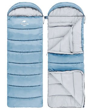 Naturehike U250S Zarf Tarzı Kapüşonlu Uyku Tulumu -14°C NH20MSD07