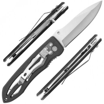 Ganzo G615 Katlanabilir Çakı Siyah - Standart