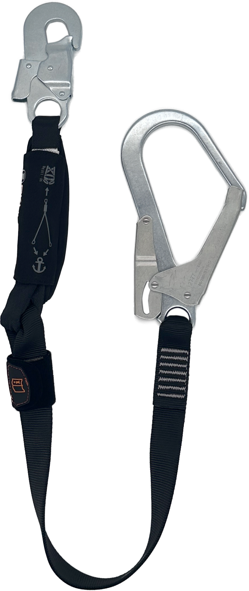 Skylotec Skysafe Eco W I Tipi Fs90 St Ve Fs51 St Karabinalı Şok Emicili Lanyard cm EN 355