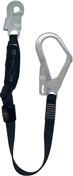 Skylotec Skysafe Eco W I Tipi Fs90 St Ve Fs51 St Karabinalı Şok Emicili Lanyard cm EN 355