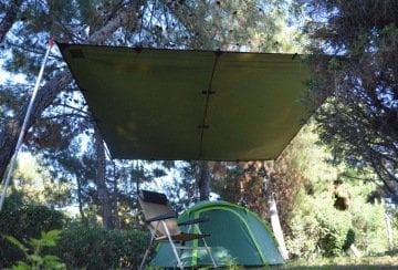 Bushlove Bushcraft Tarp Tente 5m*5m Haki