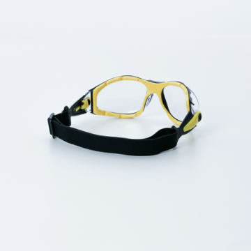 Deltaplus Pacaya Clear Strap Şeffaf 10'lu PAKET UV400 Polikarbonat Monoblok Ayarlı Sap Kafa Bantlı İş Güvenlik Gözlüğü