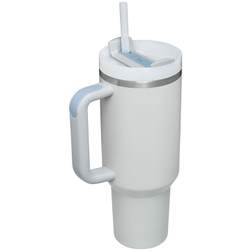 Stanley Quencher Pipetli Termos Bardak 1.18 Lt Açık Gri