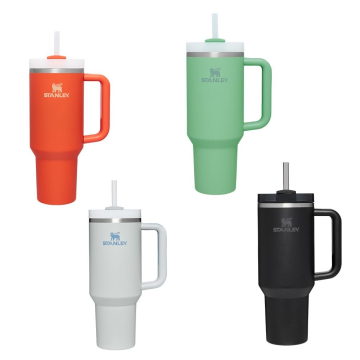 Stanley Quencher Pipetli Termos Bardak 1.18 Lt Turuncu