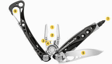 LEATHERMAN Skeletool CX Black & Silver