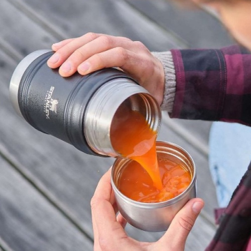 Stanley The Artisan Paslanmaz Çelik Yemek Termosu 0,50 Lt Siyah