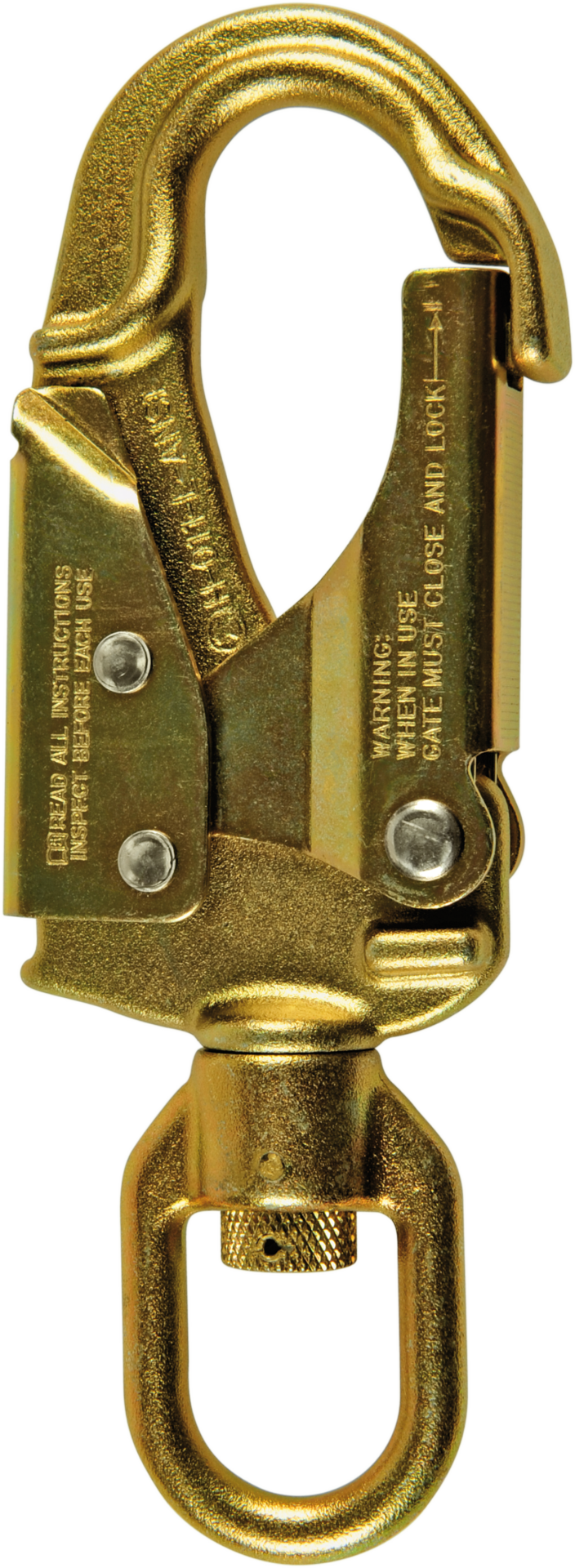 Skylotec FS 51 WIB IND ANSI H-011-L-ANSI Sarı Palm Squeeze Düşüş Göstergeli Çelik Karabina ANSI Z359.12 CSA Z259.12 EN 362