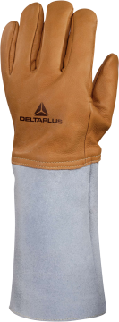 Delta Plus CRYOG Gri-Bej Kriyojenik Deri Termal İş Eldiveni EN 388 EN 511 ANSI/ISEA 105-2024