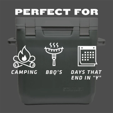 Stanley Adventure Taşınabilir Soğutucu Kamp Buzluğu 28 LT Açı Yeşil